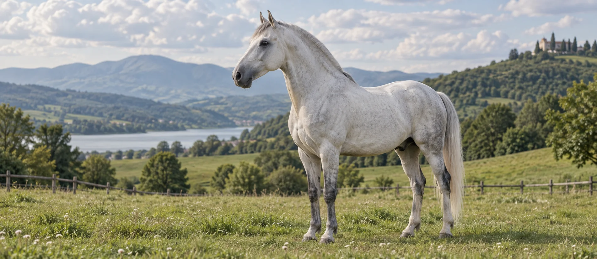 Lipizzaner horse