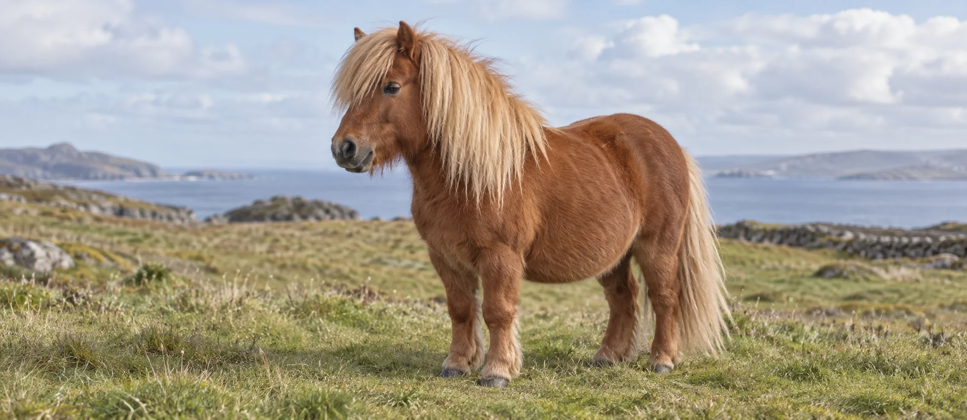 Shetland horse
